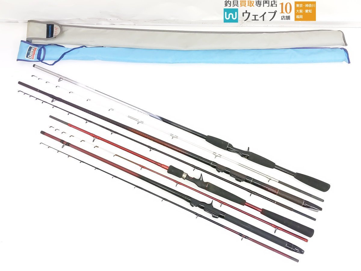 ダイワ ハヤフネV 20/30-210・ダイワ HX 早技 カワハギ 180、シマノ 幻