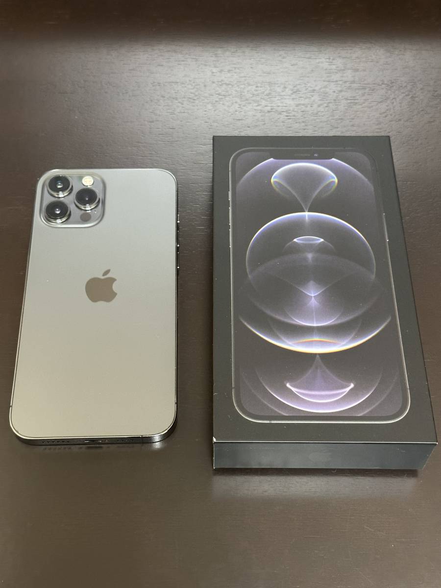 中古】【docomo】Apple iPhone 12 Pro MAX 128GB パシフィックブルー