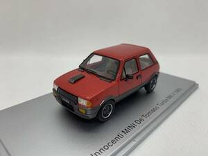 KESS 1/43 イノチェンティ Innocenti MINI De Tomaso Turbo MK Ⅱ 1983 レッド J04-02-400-3