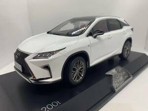 レクサス特注 1/18 レクサス LEXUS RX200T ホワイト J01-3-003