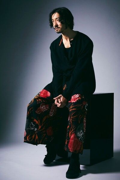 yohji yamamoto スカルローズ パンツ