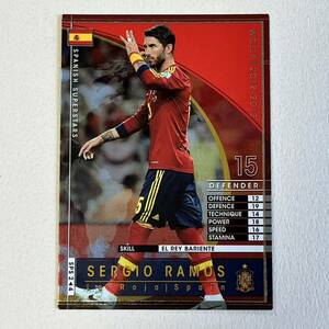 ♪♪WCCF 12-13 SPS セルヒオ・ラモス Sergio Ramos La Roja ♪三点落札で普通郵便送料無料♪