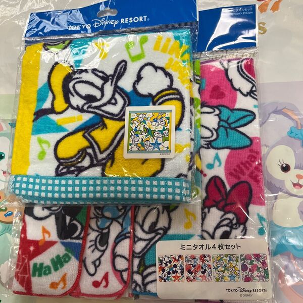 ディズニーリゾート タオル ウォッシュタオル ミニタオル