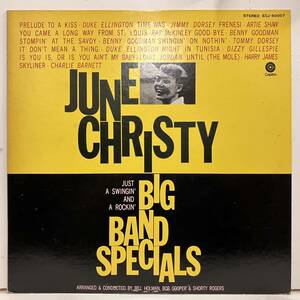 ■230813即決 VOCAL June Christy ジューン・クリスティ Big Band Specials ECJ-60007 日本盤 帯無ライナー付き 