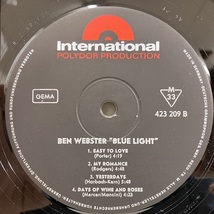 ■即決 JAZZ Ben Webster / Blue Light 423209 ej3687 独オリジナル、Mono ベン・ウェブスター_画像3