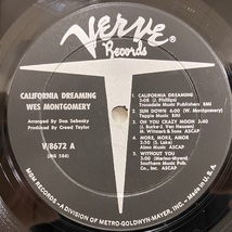 ■即決 JAZZ Wes Montgomery / California Dreaming v8672 j38018 米オリジナル ウェス・モンゴメリー Dg Mgm Mono Vangelder刻印_画像3