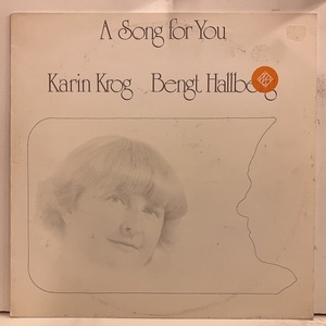 ■即決 VOCAL Karin Krog Bengt Hallberg / a Song for You PHONT7512 jv5087 スウエーデン・オリジナル カーリン・クローグ