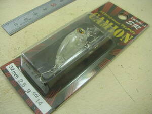 管釣りに スミス カミオンSR ＃14 クリア 新品 Smith CAMION ShallowRunner AreaTrout Crankbait