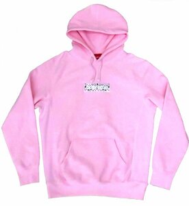 Supreme/シュプリーム 19AW Bandana Box Logo Hooded/バンダナ ボックスロゴ フーデッド XLサイズ スエット パーカー ピンク