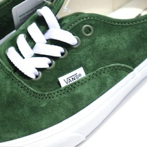 27cm Vans AUTHENTIC オーセンティック Pig Suede Douglas Fir バンズ スニーカー 緑色 US9_画像3