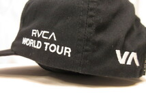 RVCA WORLD TOUR TOKYO 2019 CAP ルーカ ワールドツアー キャップ ルカ 帽子 スナップバック 黒 ブラック ルカ サーフ_画像5