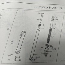 VTR250 MC33 フロントフォーク　フロントフォークシールセット　リング付　インジェクション車用　1台分_画像2