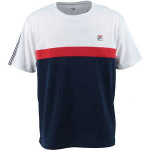  filler game shirt ( men's ) M white #VM7015-01 FILA new goods unused 