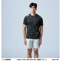 カンタベリー ショートスリーブパフォーマンスティ(メンズ) L ブラック #RP33107P-BK S/S PERFORMANCE TEE CANTERBURY 新品 未使用_画像2