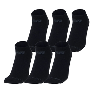  New balance Performance no- show 6P socks M(23-25cm) black #LAS95126-BK NEW BALANCE new goods unused 