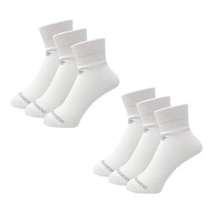  New balance Performance ankle length 6P socks M(23-25cm) white #LAS95236-WT NEW BALANCE new goods unused 
