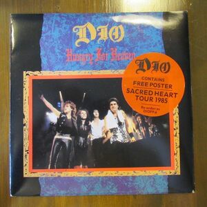ROCK EP/UK ORIG./デッドストック品/ポスター・Hypeステッカー付き/Dio - Hungry For Heaven/A-10748