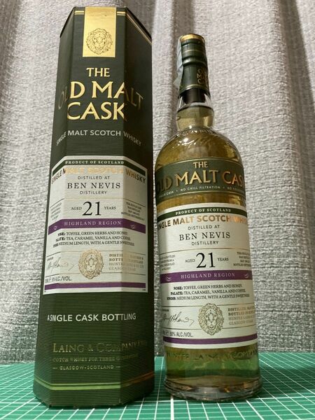 2017 OLD MALT CASK ベンネヴィス 1996 700ml 21yo