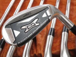 ■ TSURUYA GOLF AXEL DI-X NSプロ ゼロス8 S 中古 アイアン 8本セット ツルヤ アクセル ■