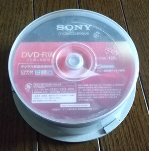 [ новый товар ]RITEK производства Sony DVD-RW CPRM соответствует 4.7GB 120 минут скорость 1~2X 5 цвет 19 листов (RITEKW01)