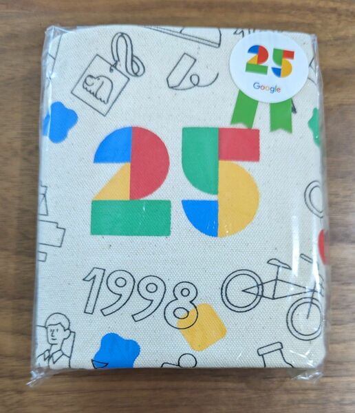 Google 創立 25 周年記念限定 トートバッグ