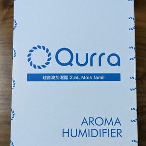 Qurra 超音波加湿器 2.5L Mois famil ホワイト 3R-UHT04WT