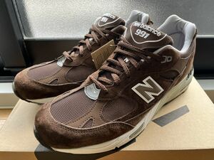 送料無料 新品 NEW BALANCE M991BGW 28.0cm US10 MADE IN UK D WIDTH ニューバランス ブラウン 英国製 茶