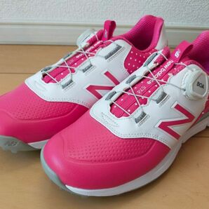 新品　New Balance　 ニューバランス　レディース　ゴルフシューズ　25cm