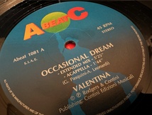 12”★Valentina / Occasional Dream / ユーロビート！_画像4