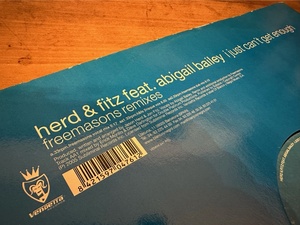 12”★Herd & Fitz / I Just Can't Get Enough (Freemasons Remixes) ヴォーカル・ハウス！