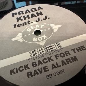 12”★Praga Khan Feat. J.J. / Kick Back For The Rave Alarm (Rap Remix) / ハードコア・テクノ・クラシック ！の画像4