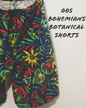 Bohemians botanical shorts 00s ボヘミアンズ ボタニカル柄 ハワイアン ショーツ ショートパンツ 日本製 花柄 ハリウッドランチマーケット_画像1