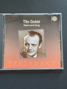 【輸入CD TESTAMENT】ティト・ゴッビ～オペラ・アリア＆歌曲集