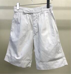 80s KATHARINE HAMNETT CLASSIC SHORTS ROYAL NAVY キャサリンハムネット 初期 イギリス軍 ロイヤルネイビー ショーツ