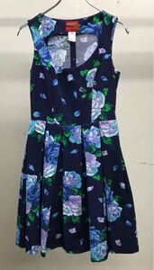 90s KENZO JUNGLE FLOWER DRESS made in france 高田賢三 本人 フランス製 フラワー ドレス