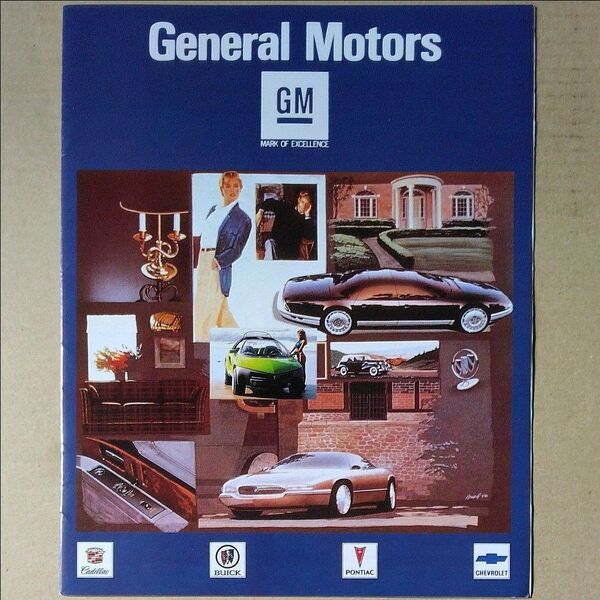 GM 東京モーターショー パンフレット 1989年