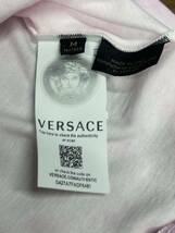 未使用品 VERSACE Tシャツ カットソー メンズ ヴェルサーチ トップス ピンク Mサイズ_画像3