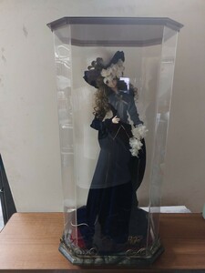 西洋人形　アンティークプラスチックケース