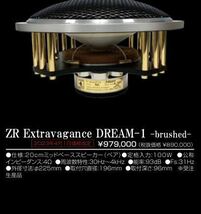 未使用に近いZRスピーカーラボ エクストラバガンス DREAM-1 真鍮バッフル付き_画像9