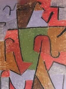 Art hand Auction Paul Klee, Indianisch, Overseas edition, extremely rare, raisonné, Brand new with high-quality frame, free shipping, Painting, Oil painting, Abstract painting