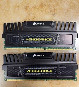 CORSAIR VENGEANCE DDR3-1600MHz 8GB (4GB×2枚キット) CMZ8GX3M2A1600C9