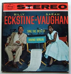 ◆ SARAH VAUGHAN - BILLY ECKSTINE / Sings The Best of Irving Berlin ◆ Mercury SR 60002 (black:dg) ◆