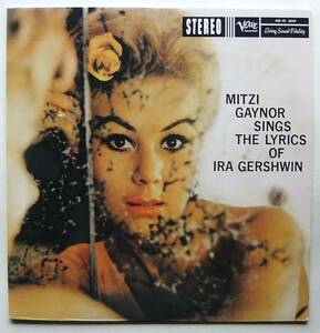 ◆ MITZI GAYNOR Sings The Lyrics of Ira Gershwin ◆ Verve POJJ-1537 ◆