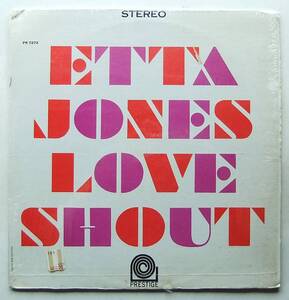 ◆ ETTA JONES / Love Shout ◆ Prestige PRST 7272 (blue: VAN GELDER) ◆