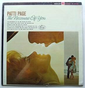 ◆ PATTI PAGE / The Nearness Of You ◆ Mercury SR 60952 (red:dg) ◆