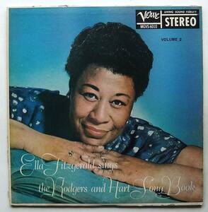 ◆ ELLA FITZGERALD / Sings Rodgers and Hart Song Book Volume 2 ◆ Verve MGVS-6010 (VRI:dg) ◆