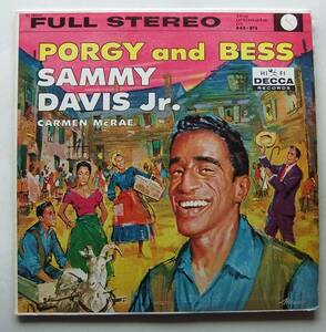 ◆ SAMMY DAVIS JR. & CARMEN McRAE / Porgy and Bess ◆ Decca DL 78854 (black:dg) ◆ W