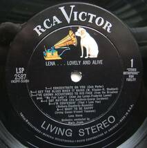 ◆ LENA HORNE / Lena Lovely and Alive ◆ RCA LSP-2587 (dog:dg) ◆_画像3