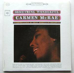 ◆ CARMEN McRAE / Something Wonderful ◆ Columbia CS-8743 (2eye) ◆ V