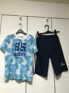 上下セット 半袖Tシャツ ハーフパンツ　150 マザウェイズ